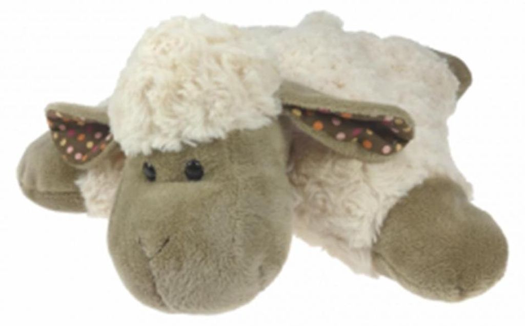 Coussin câlin en peluche Gerkimex, mouton aux boucles Image du produit 