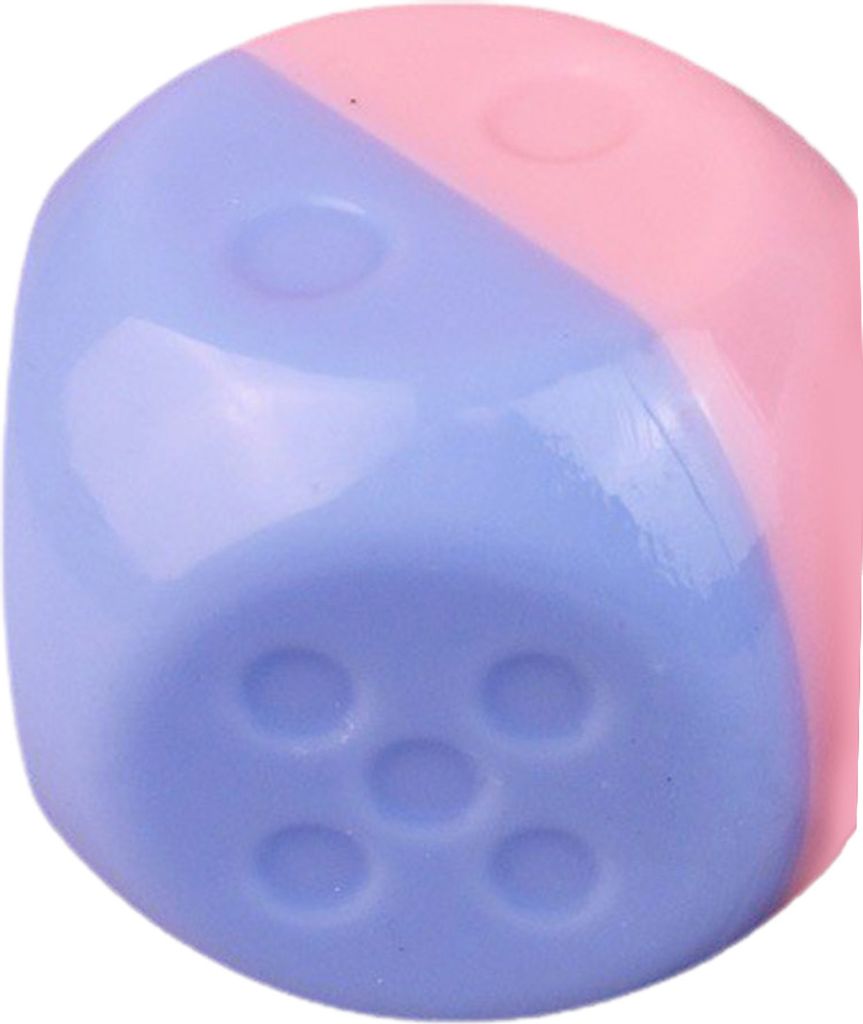Haustier Leckage Lebensmittel Ball Langlebig Biss Resistent Würfel Form Interaktive Hund Leckerli Spender Spielzeug Pet Supplies