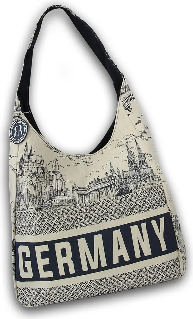 Borsa Robin Ruth D2OTG3006M Navy/Beige - Ideale per il Viaggiatore Moderno