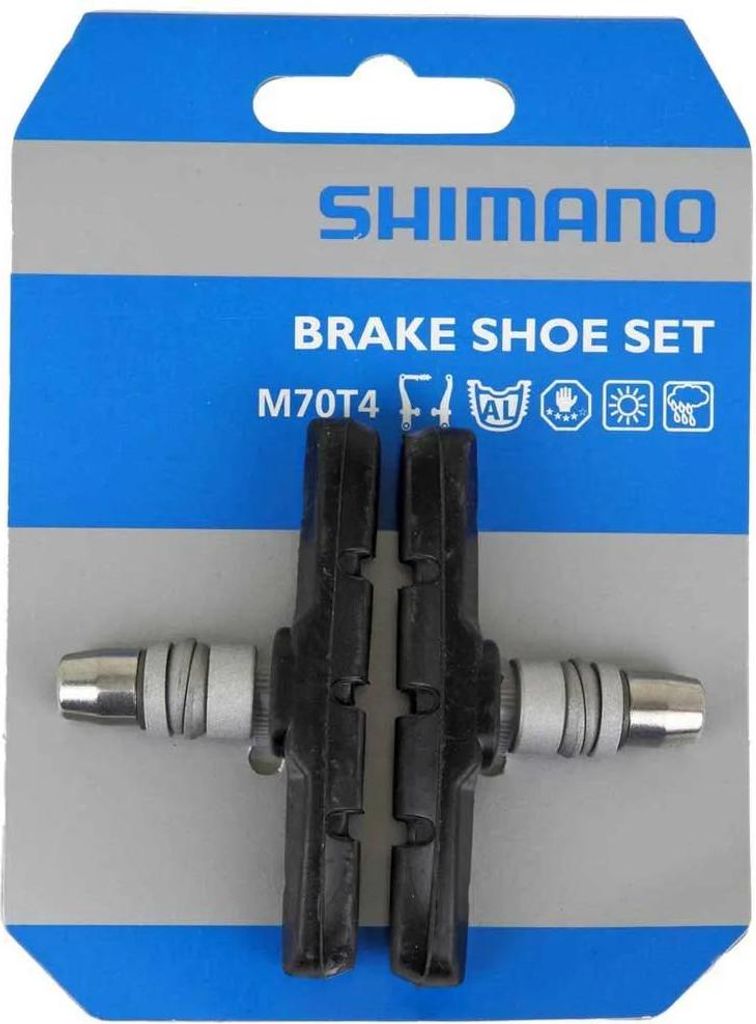 Shimano pièces patins de frein M70T4 V-Brake, L=65mm, Image du produit 
