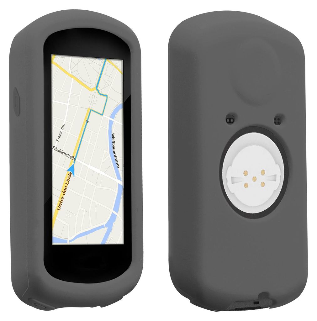 kwmobile Hülle kompatibel mit Garmin Edge 1030 / 1030 Plus - Silikon GPS Fahrrad Case Schutzhülle
