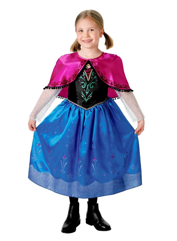Anna Deluxe Kostüm- Disney Die Eiskönigin, Größe:L Produktbild 
