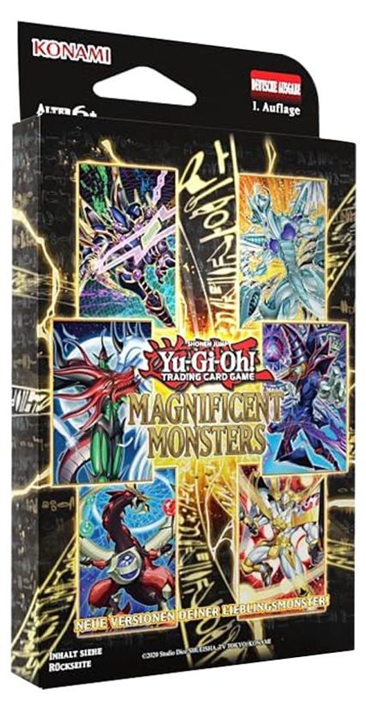 Yu-Gi-Oh! Magnificent Monsters Box Deutsch Produktbild 