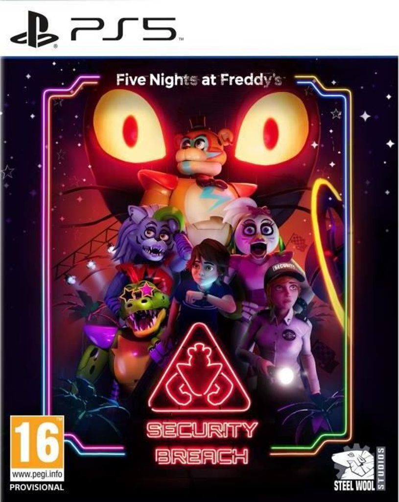 Maximum Games Five Nights At Freddy's: Security Breach, PlayStation 5, RP (Rating Pending)