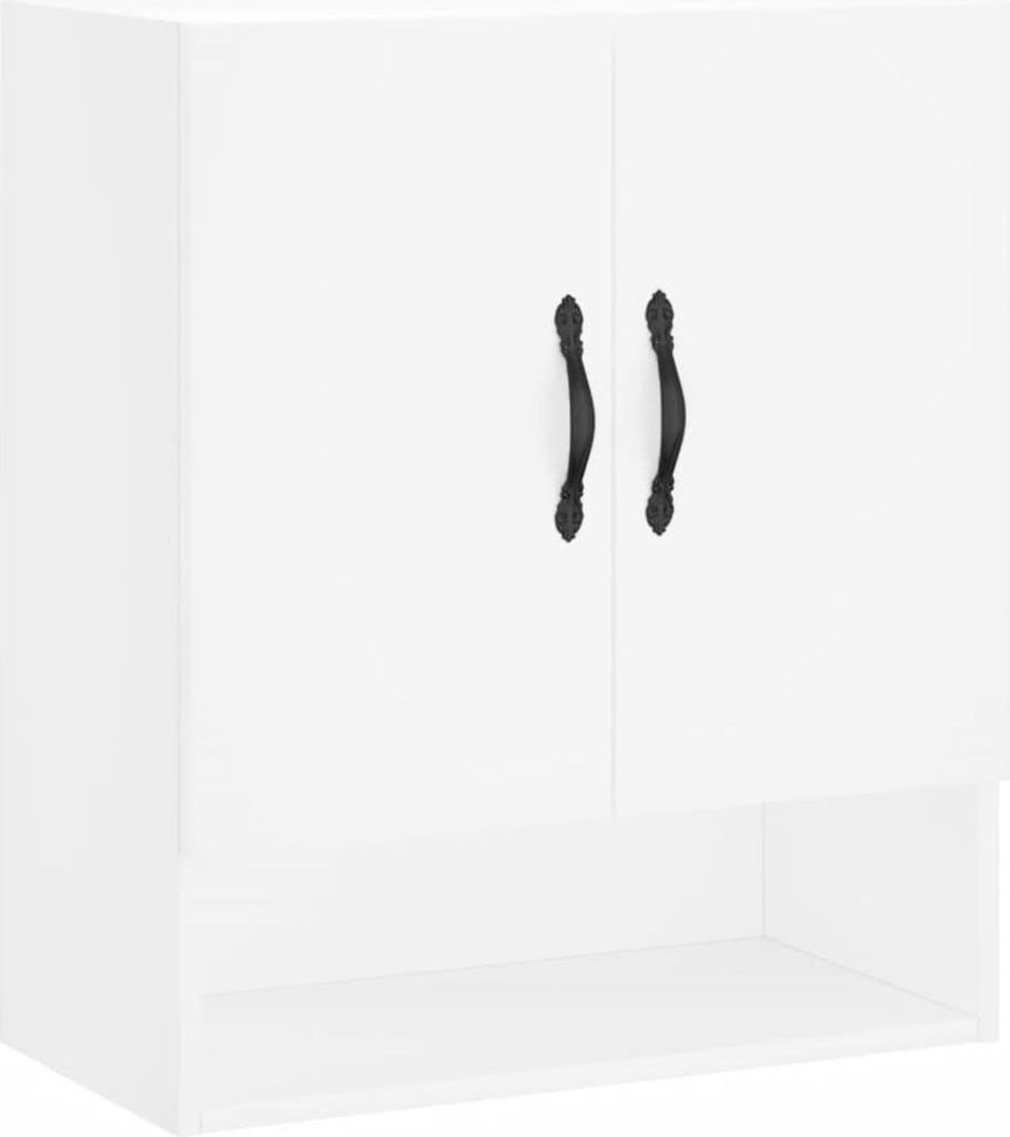 vidaXL Wandschrank Weiß 60x31x70 cm Holzwerkstoff