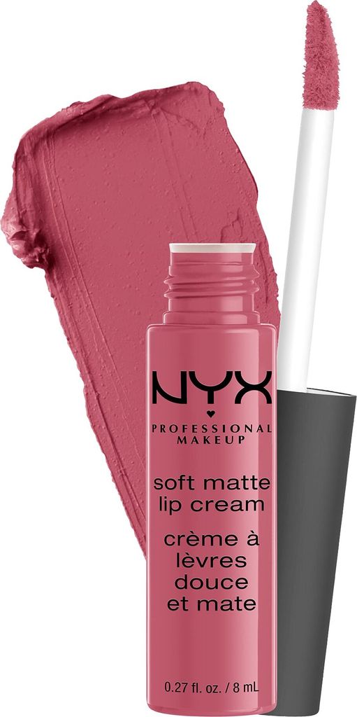 NYX PMU Lipstick Soft Matte Cream, Pink, AD5E6E, Montreal, 1 Farben, Glättend, Frauen