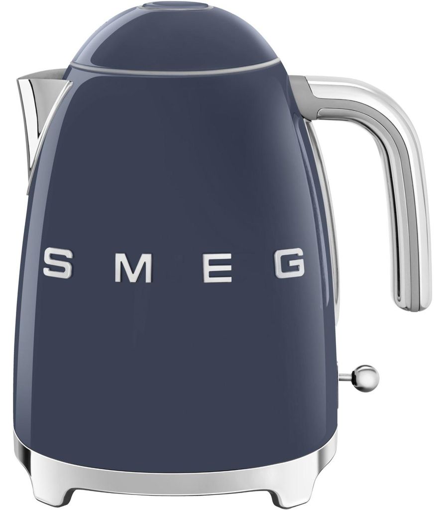 Smeg KLF03NBEU, 1,7 l, 2400 W, Modrá, Chrom, Nerezová ocel, Obrázek produktu 