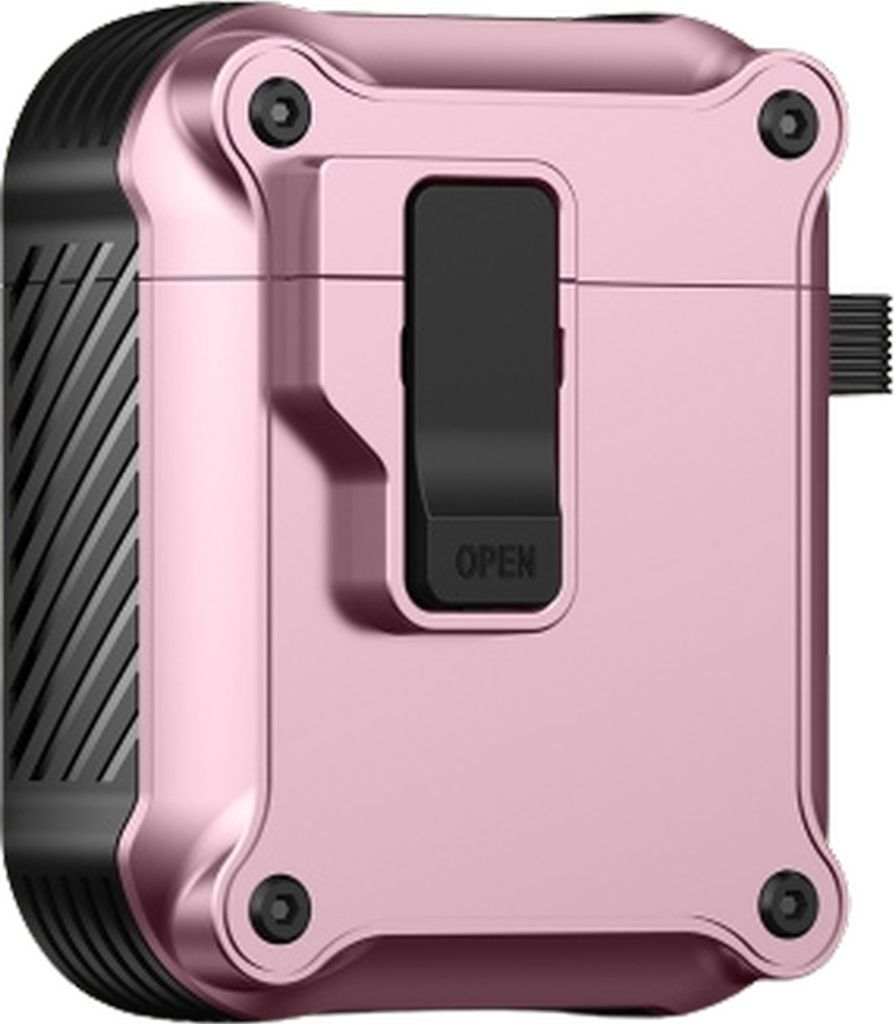 Mobigear Armor Clip Apple AirPods 1 Hardcase Hülle - Pink