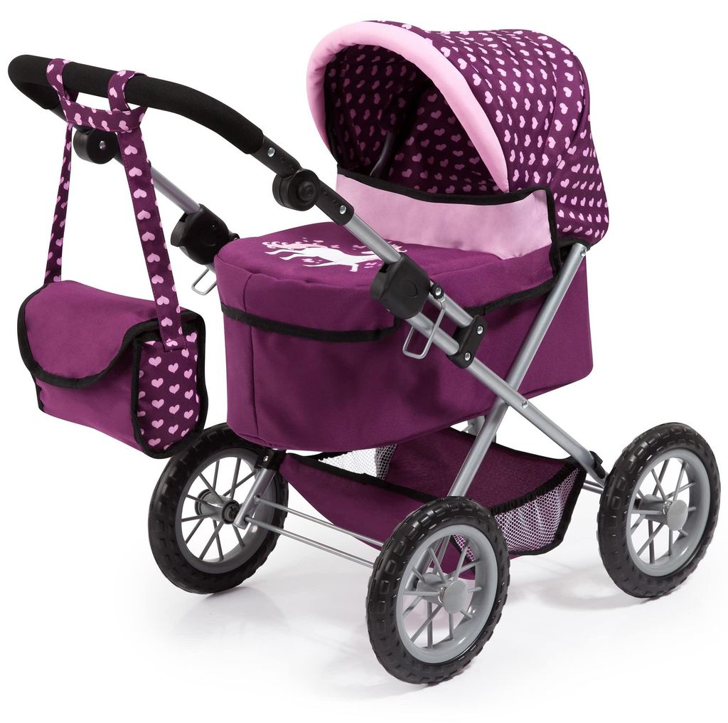 Bayer Design - 13037AA Moderne kinderwagen voor poppen, met Productafbeelding 