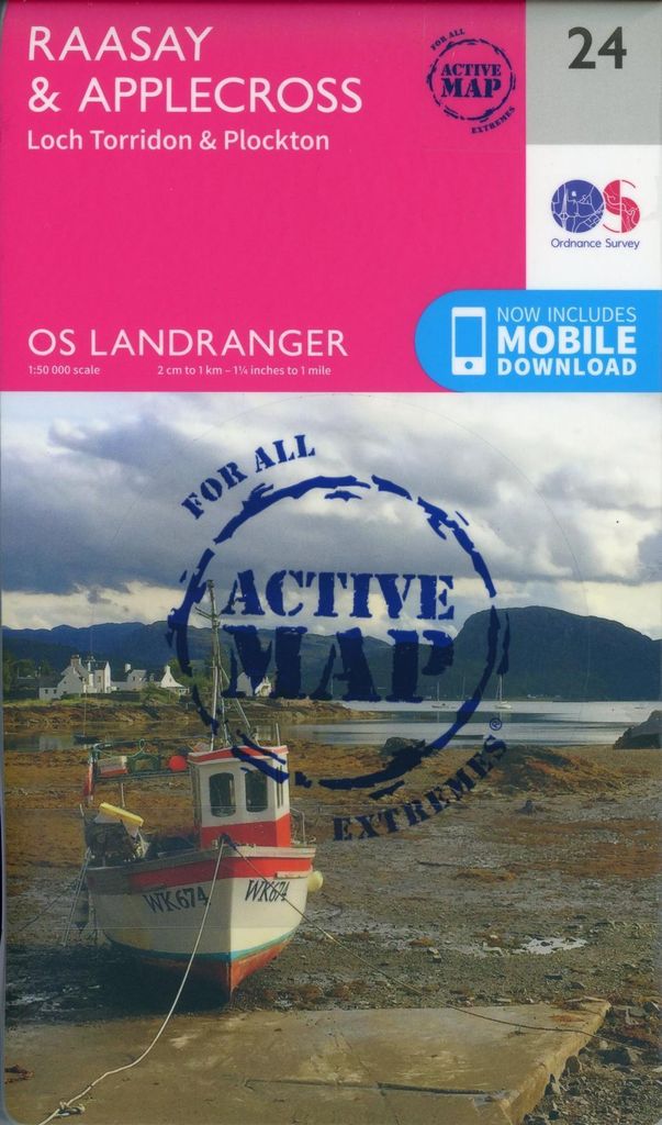 Raasay & Applecross, Loch Torridon & Plockton 1 : 50 000
