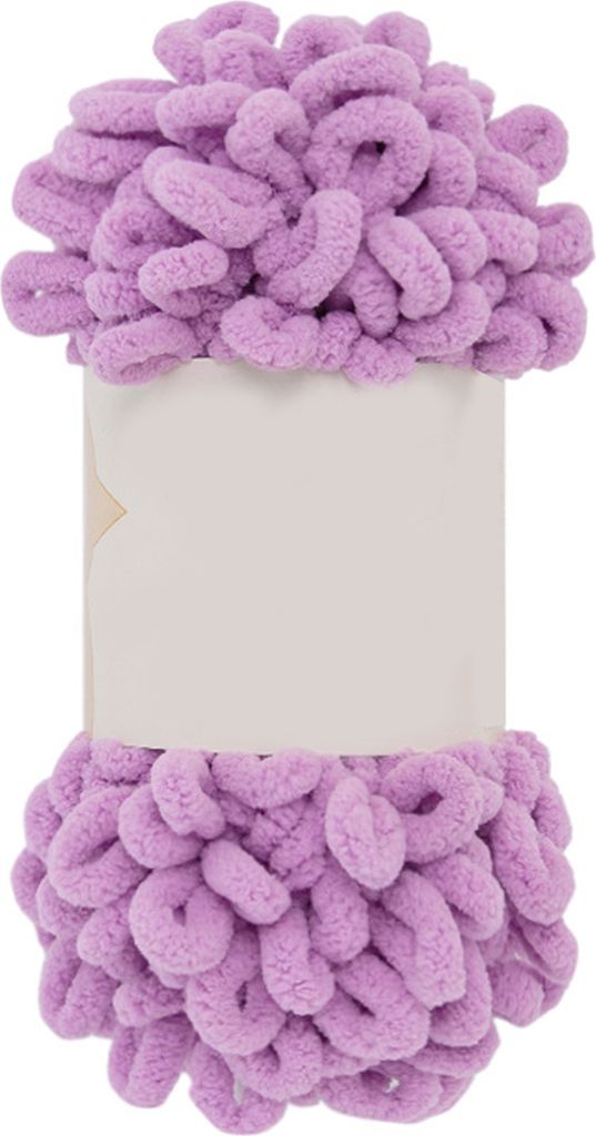 1 Rollenhäkchenfaden weich bequeme DIY Handgewebte Hauskissen Deckenlinie für Kleidung-Helles Lila