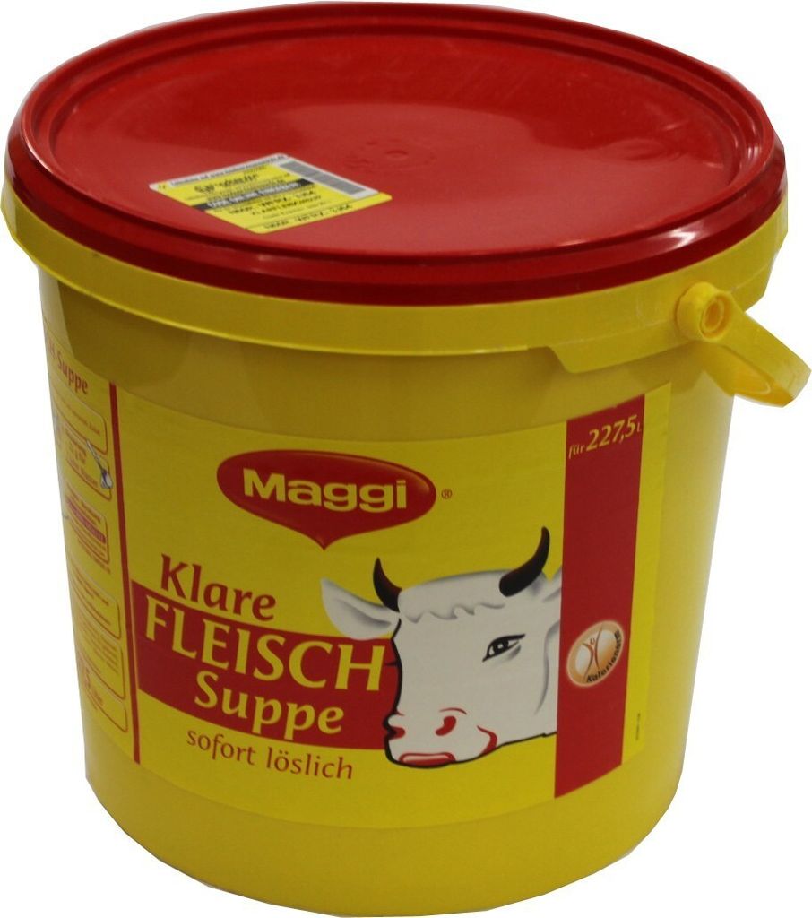 Maggi Klare Fleischsuppe intensiv kräftig Großpackung für Gastro 5000g