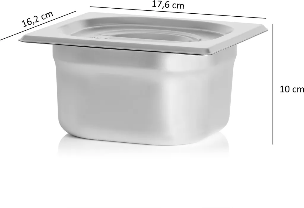 Support Ingrédients en Acier Inoxydable Stable à Pieds Caoutchouc - 5