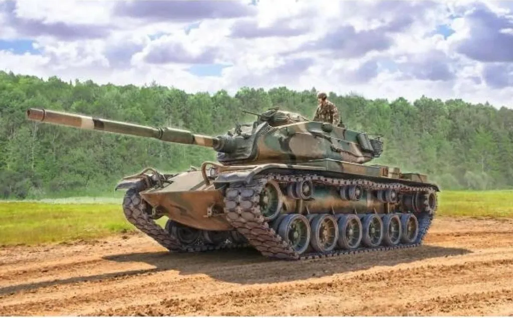 Maquette de Char de Combat M60A3 1:35 - Tank Militaire Miniature 510006582