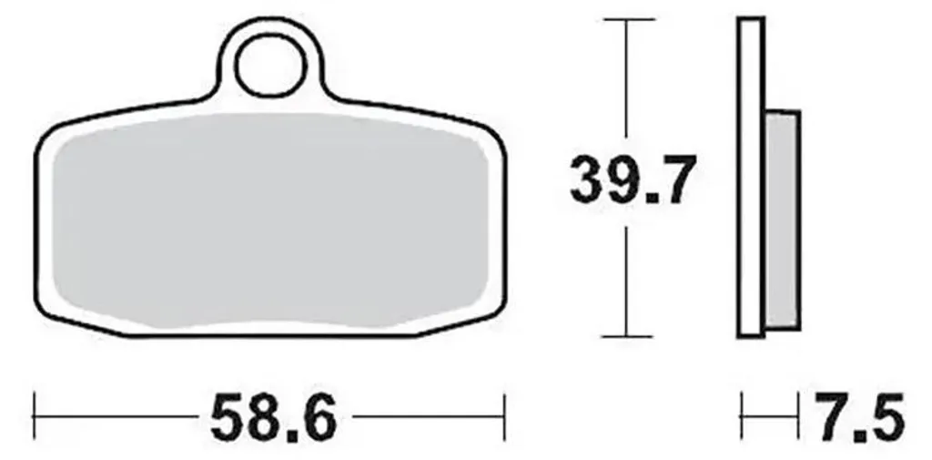 Plaquettes de frein Moto-Master Race KTM SX 85 anti fading moto