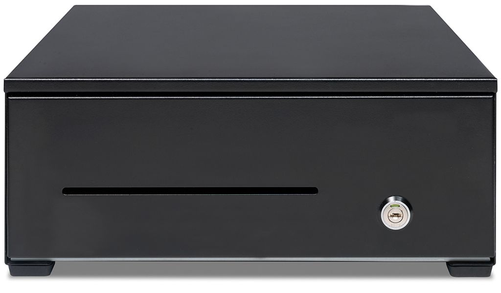 Safescan HD-3342, Manuelle und automatische Geldschublade, Metall, Schwarz, Kunststoff, Gleichstrom, 12 V