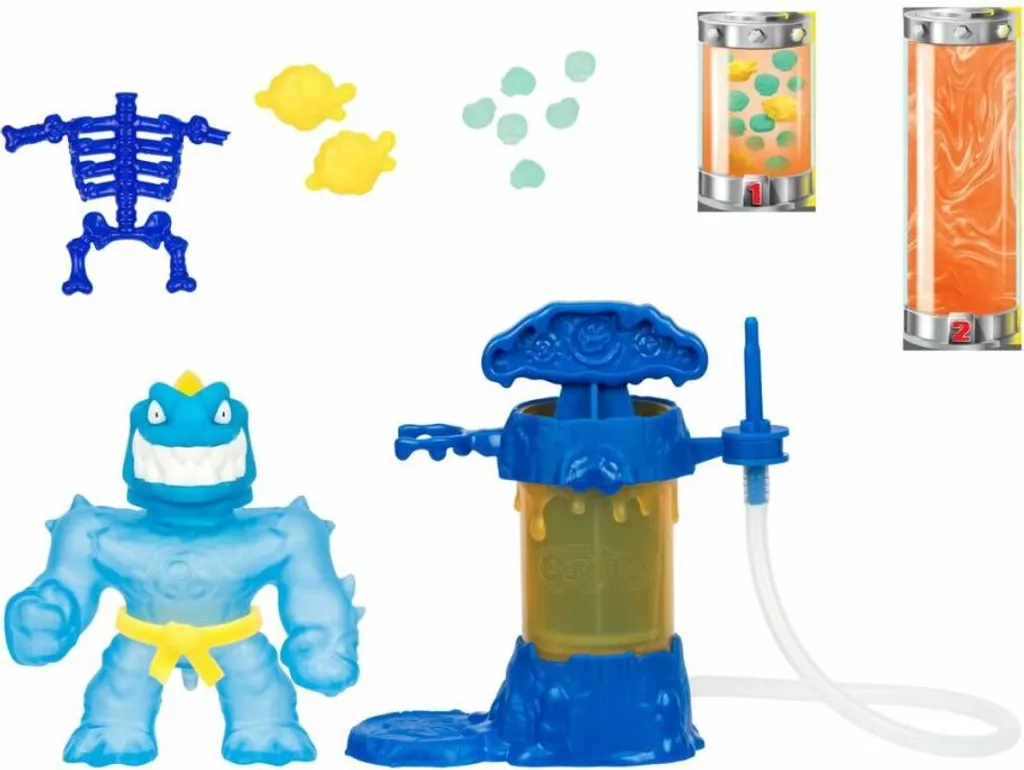 Figurines d'action Goo Jit Zu - Pack Héros Super Elastiques 12cm