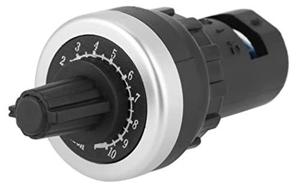 10K Potentiometer Drehzahlregler Frequenzumrichter VSD VFD 0-10V Drehzahlsteuerung kompatibel mit VFD Motorensteuerung für CNC Werkstatt