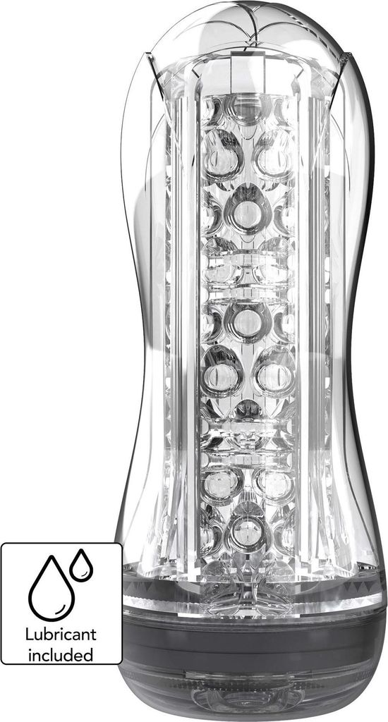 Big Clear Blast Vacuum Stroker Transparent