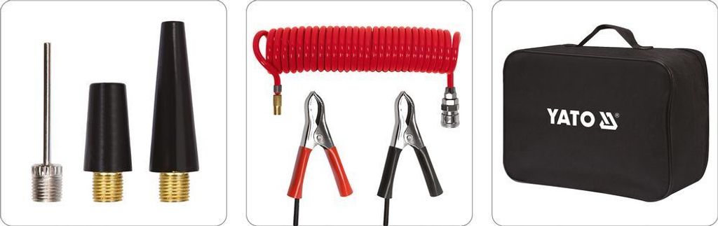 YATO Mini Luftkompressor inkl. LED 12V 250W Produktbild 7