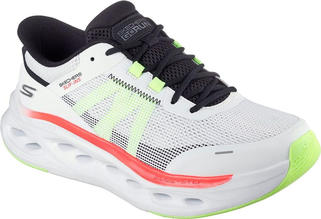 Skechers Max Cushioning Glide Step A Laufschuhe Weiß EU 45 Mann Weiß EU 45