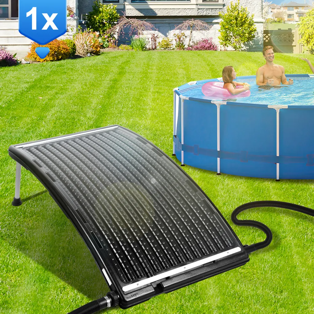 Collettore Solare Piscina Jopassy 110x69cm | Acqua Calda Gratis in Giardino