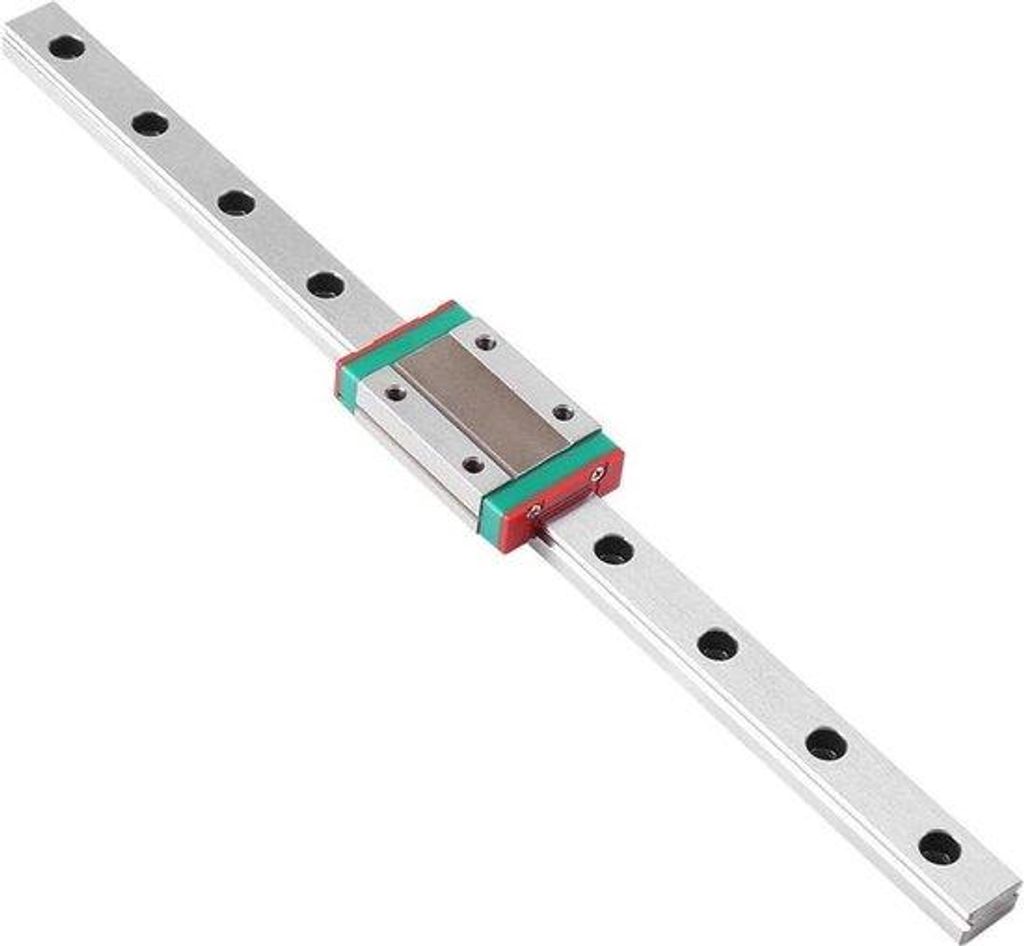 Lineare Schienenfahrwerk - lineare Schiebenschienen mit MGN12H Trageblock für Selbstbau 3D-Drucker und CNC-Maschinen (250 mm)