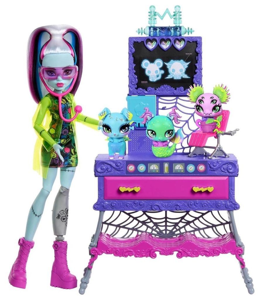 Monster High Frankie Stein Make-A-Monster Pet Puppe Produktbild 
