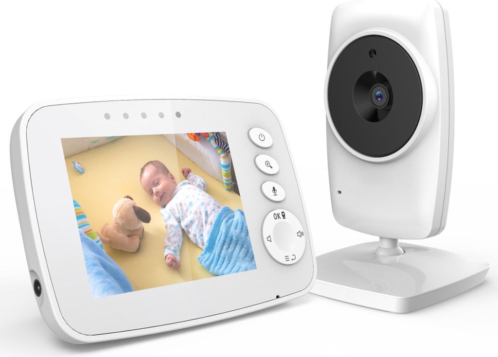Babyphone Baby Monitor mit Kamera Video, 2,4 GHz Produktbild 