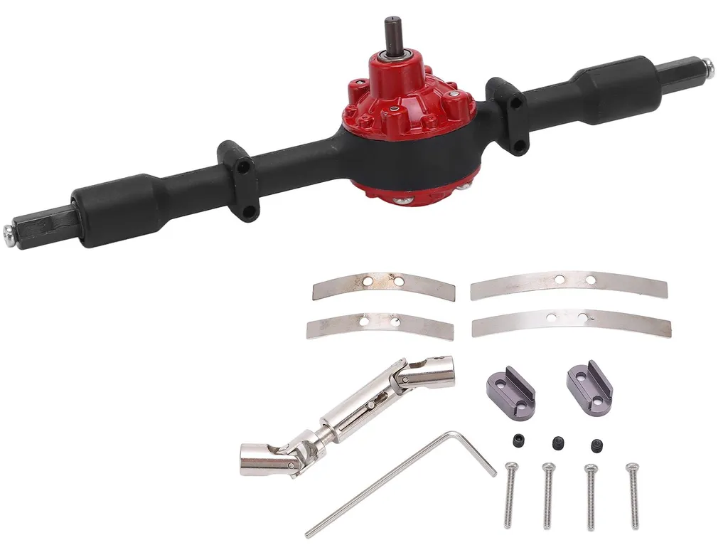 Pièce de mise à niveau arbre de transmission arrière métal WPL D12