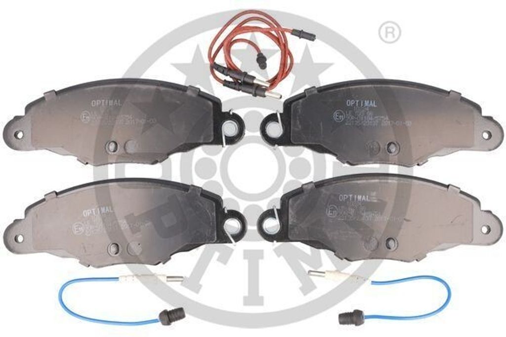 OPTIMAL Bremsbeläge Satz Vorne Bremsklötze für CITROËN XM (Y4) BP-10224
