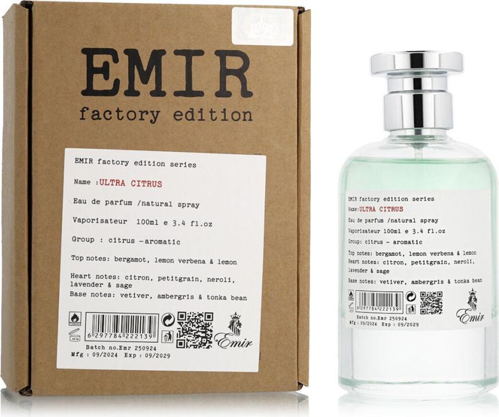 Emir Ultra Citrus Factory Edition parfémovaná voda unisex Obrázok produktu 