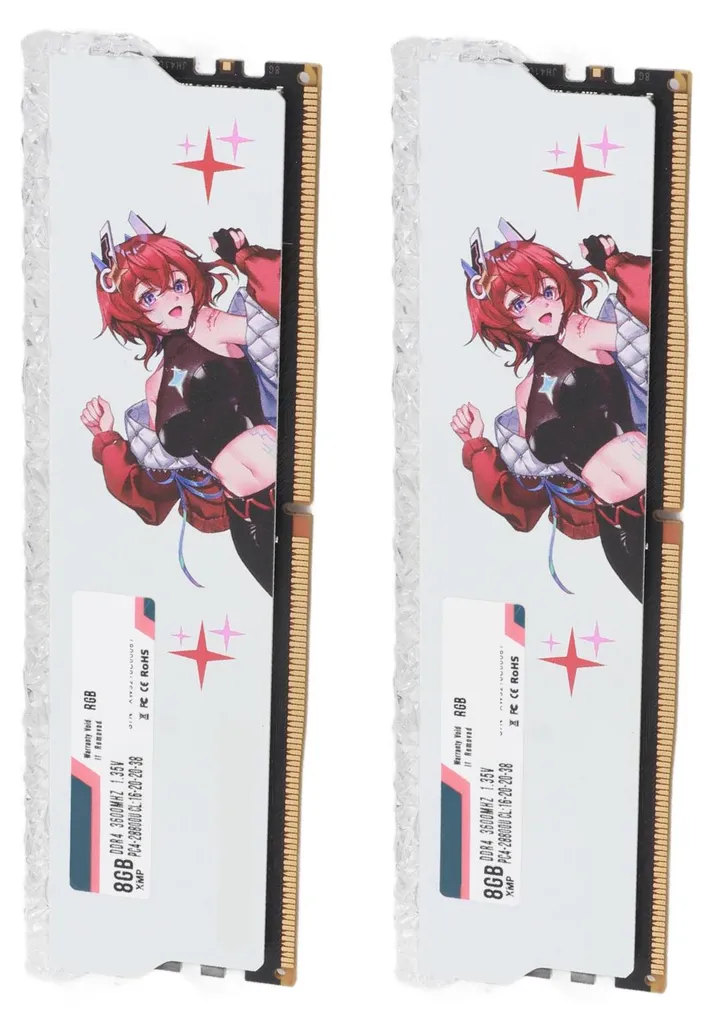 Module de mémoire vive DDR4 3600MHz PC4-28800U CL16 pour Ordinateur Fixe - 4