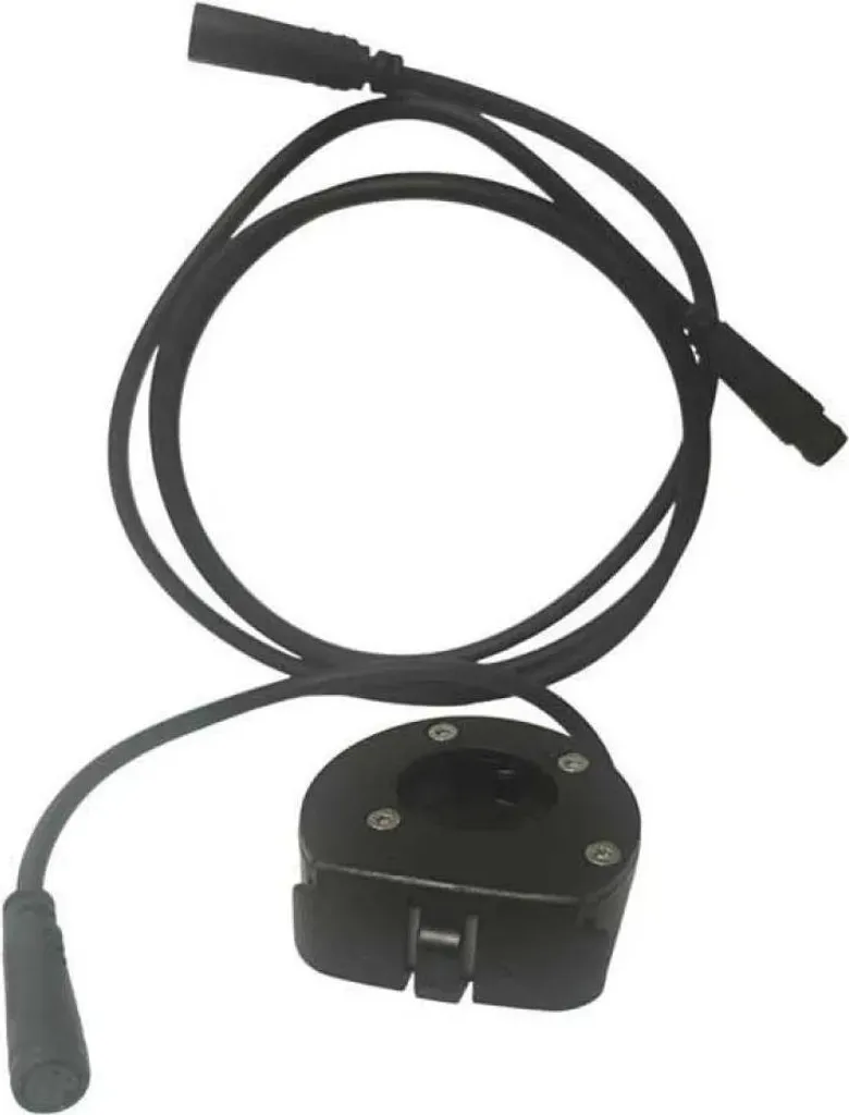 Sélecteur Iwoc Trio Legend Argent Mahle avec indicateur LED et bouton VAE
