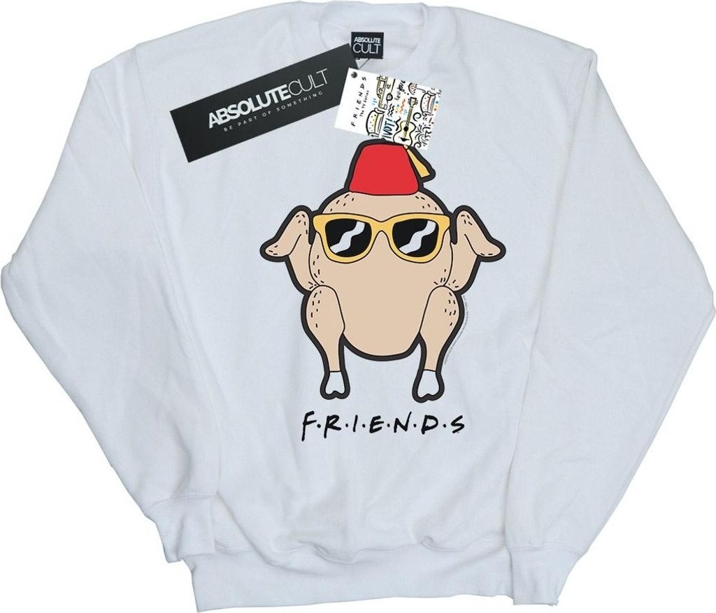 Friends - Sweatshirt für Damen BI18495 (L) (Weiß) Produktbild 