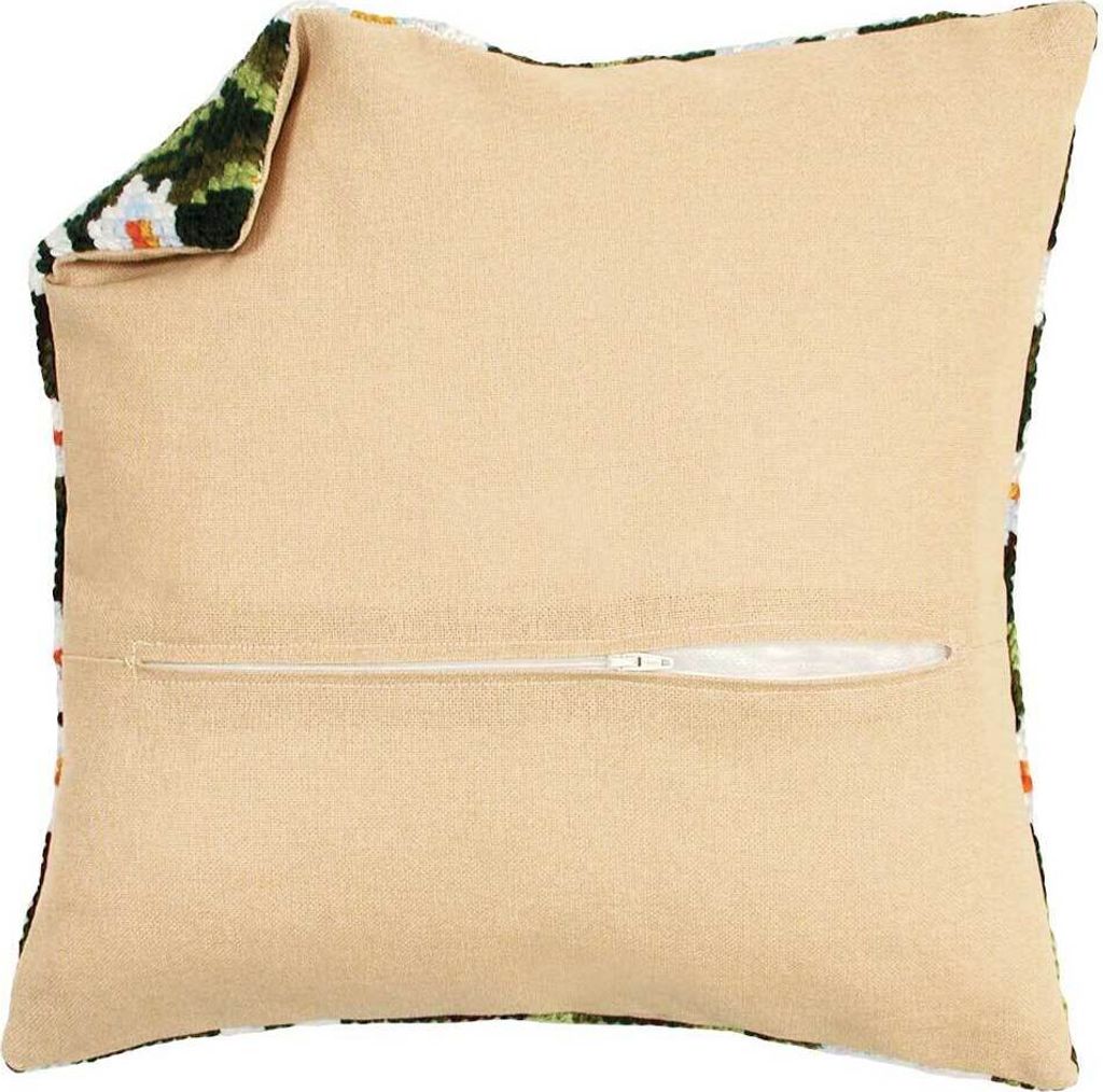 Vervaco Kissenrücken mit Reißverschluss - Ecru, 45 x 45 cm