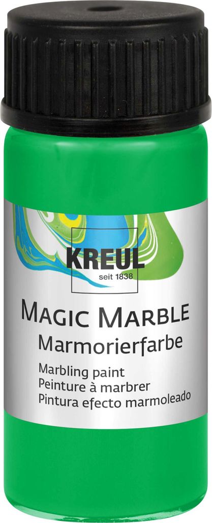 KREUL 73214, Hellgrün, Grün, Marmorierfarbe, Flüssigkeit, Produktbild 