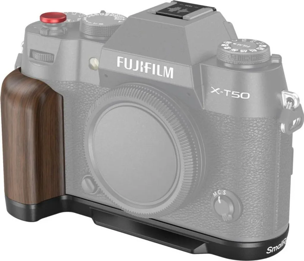 Grip SmallRig 4784 per Fujifilm X-T50 - Supporto Arca-Swiss in Legno