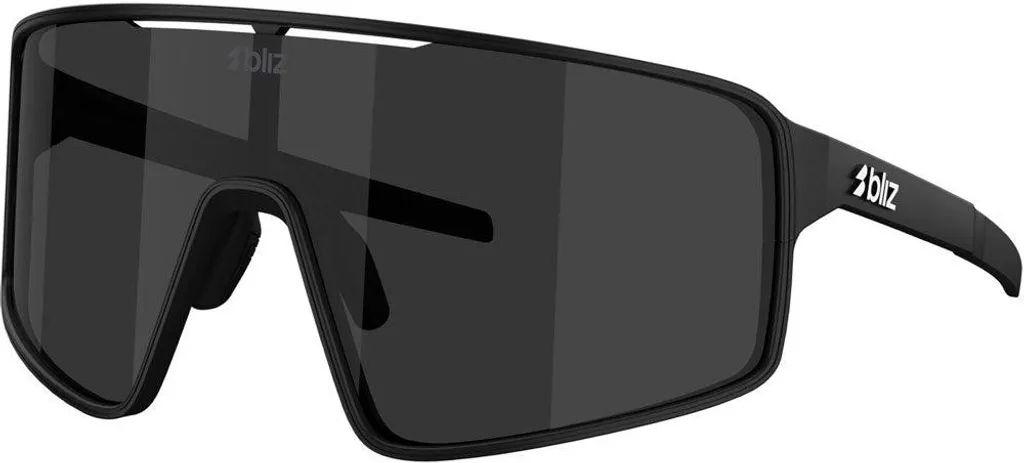 Bliz P001 Lunettes de Soleil Noir Mat Verres Fumés Haute Protection UV