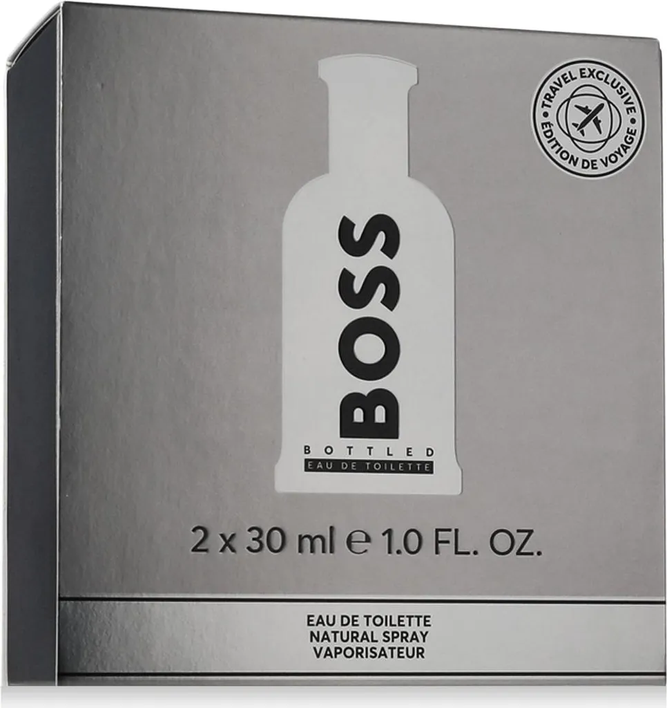 Coffret Parfum Homme Boss Bottled Lot de 2 Vaporisateurs 30 ml EDT