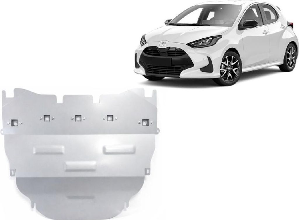 Aluminium Unterfahrschutz für Motor der Marke Toyota Yaris