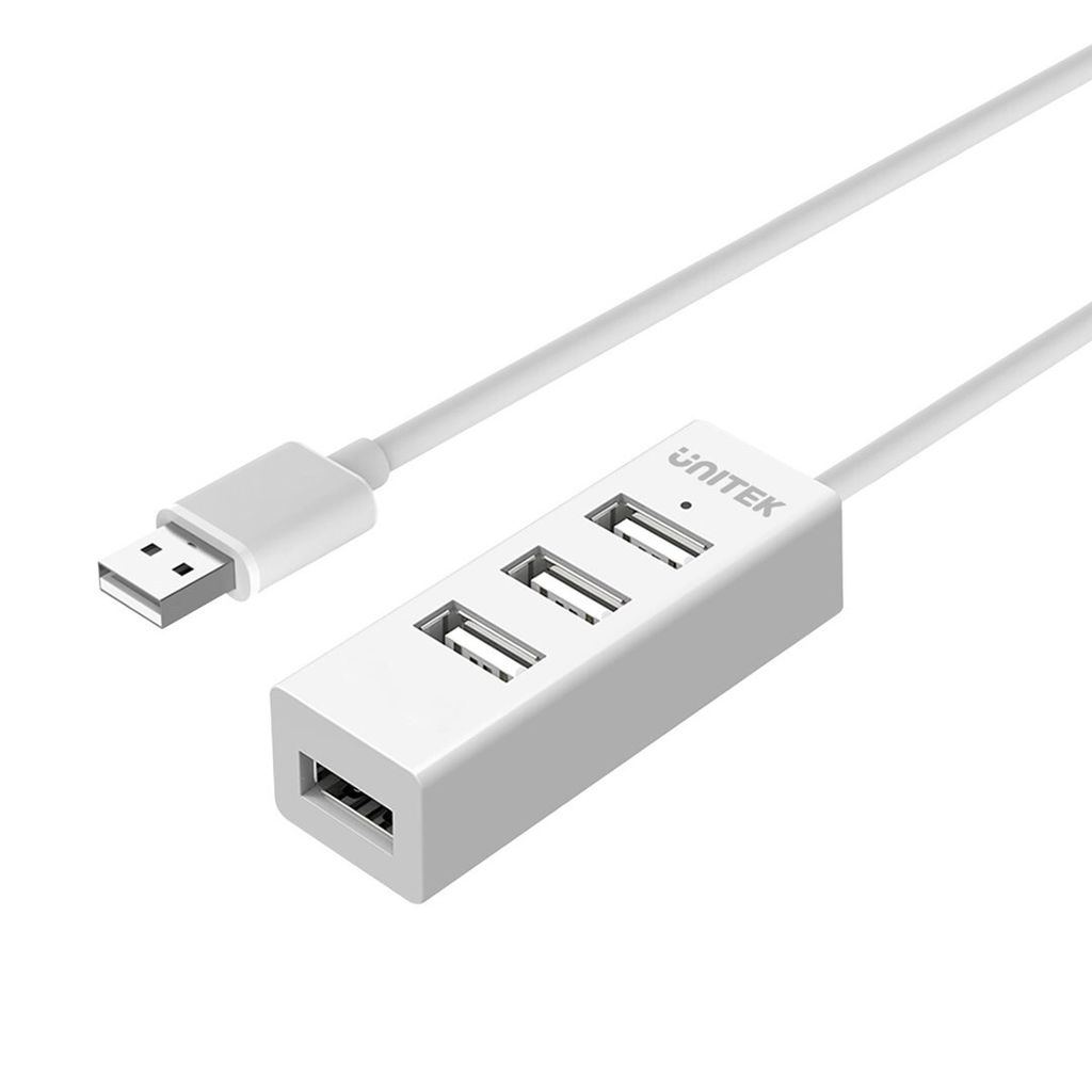 UNITEK Y-2146, USB 2.0, USB 2.0, 480 Mbit/s, Weiß, 1 Produktbild 