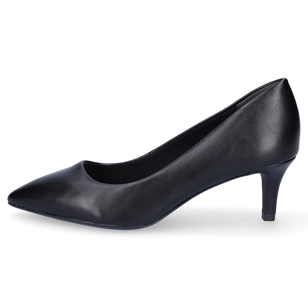 Tamaris Damen Pumps einfarbiges Design spitz Pfennigabsatz Produktbild 34