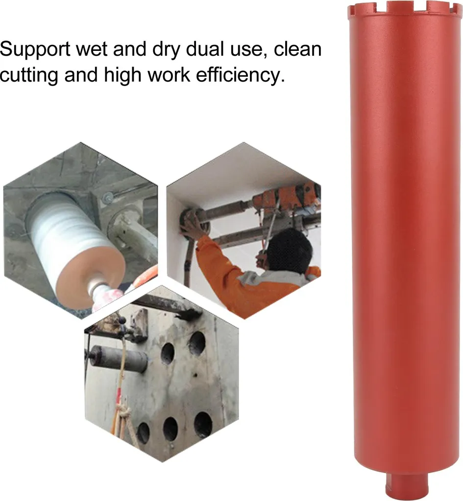 Foret diamanté 450 mm mixte sec et eau avec segments haute performance - 17