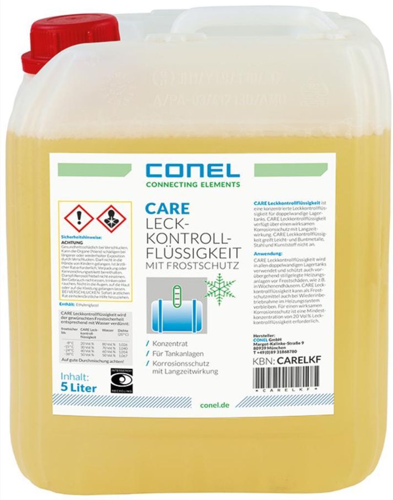 CONEL CARE T Leck-Kontrollflüssigkeit 5 l Kanister für Produktbild 