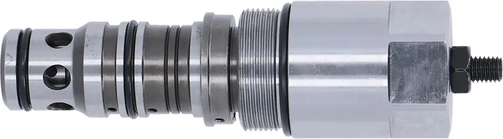 Protection de vérin de pelleteuse avec clapet anti-retour haute pression