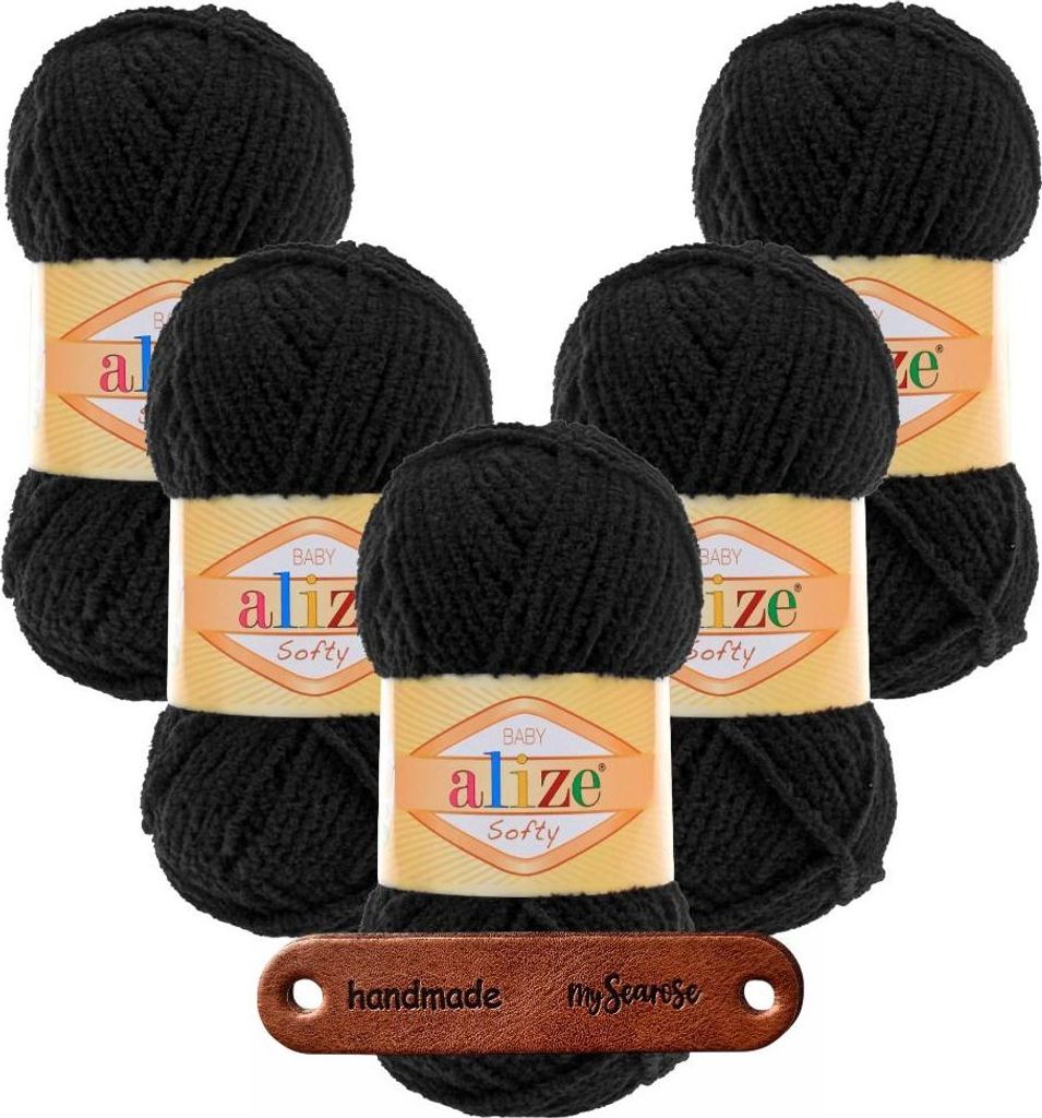 5 x ALIZE Softy 1060 mit Label