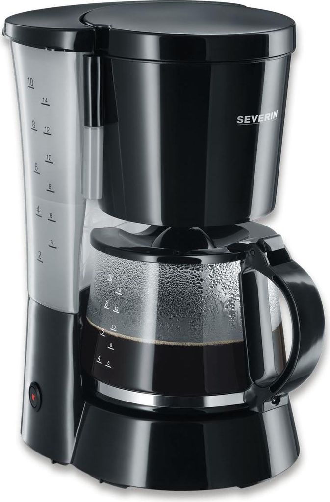 SEVERIN Kaffeemaschine KA 4479 aus Kunststoff, schwarz Filterkaffeemaschine Kaffeemaschine Filterkaffee Kaffeezubereiter Filterkaffeemaschine