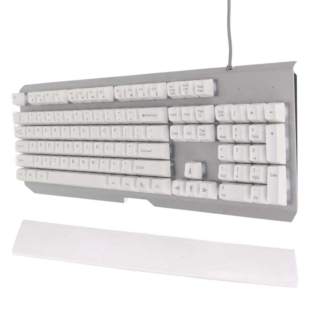 Clavier éclairé mécanique RVB à 104 touches et repose-poignets - 7