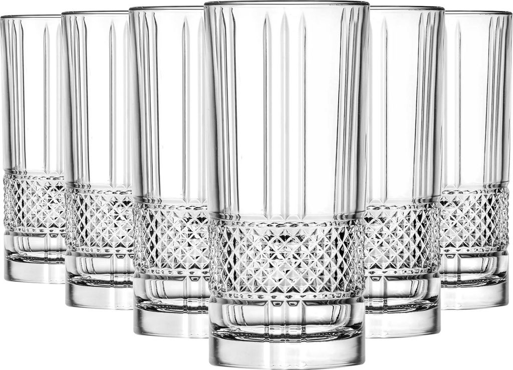 RCR Set mit 6 HB Brillantgläsern Cl 37